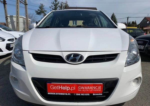 Hyundai i20 cena 19950 przebieg: 148286, rok produkcji 2012 z Wodzisław Śląski małe 379